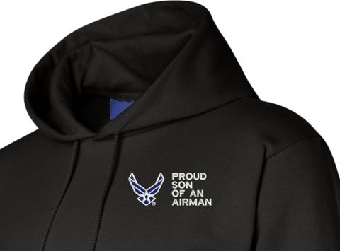 Proud Son of an Airman U.S. Air Force Hoodie