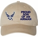 Proud Son of an Airman U.S. Air Force Unstructured Dad Cap