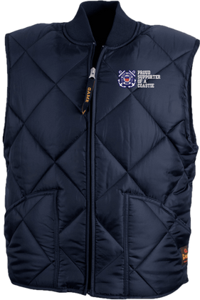 Proud Supporter of a Coastie U.S. Coast Guard Game Sportswear Finest Vest