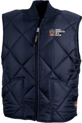 Proud Supporter of a Sailor U.S. Navy Game Sportswear Finest Vest