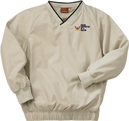 Proud Supporter of a Sailor U.S. Navy Harriton Windshirt