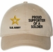 Proud Supporter of a Soldier U.S. Army Unstructured Dad Cap