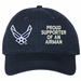 Proud Supporter of an Airman U.S. Air Force Unstructured Dad Cap