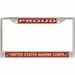 Proud' United States Marine License Plate Frame