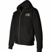 Proud Wife of a Sailor U.S. Navy Embroidered Zipper Hoodie