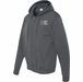 Proud Wife of a Sailor U.S. Navy Embroidered Zipper Hoodie