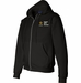 Proud Wife of a Soldier U.S. Army Embroidered Zipper Hoodie