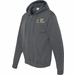 Proud Wife of a Soldier U.S. Army Embroidered Zipper Hoodie