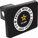 Proud Wife of a U.S. Army Veteran Trailer Hitch Cover