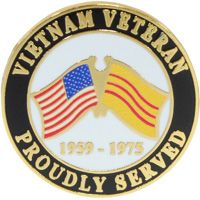 Proudly Served Lapel Pin