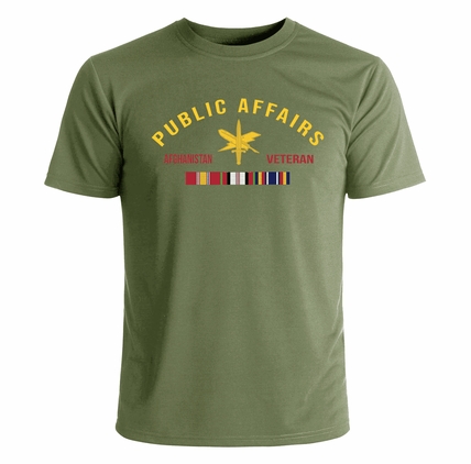 Public Affairs Afghanistan Veteran T-Shirt