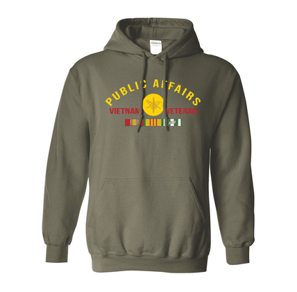 Public Affairs Vietnam Veteran Hooded Sweatshirt