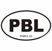 Pueblo Colorado Oval Decal