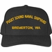 Puget Sound Naval Shipyard Bremerton Text Only Custom Embroidered Cap