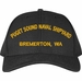 Puget Sound Naval Shipyard Bremerton Text Only Custom Embroidered Cap