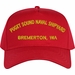 Puget Sound Naval Shipyard Bremerton Text Only Custom Embroidered Cap