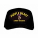 Purple Heart Combat Wounded with Medal Ball Cap