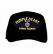 Purple Heart 'Combat Wounded' with Metal Ball Cap