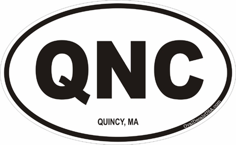 Quincy, Massachusetts Decal Sticker