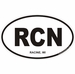 Racine Wisconsin Oval Decal