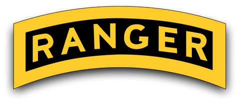 Ranger Tab Vinyl Transfer Decal