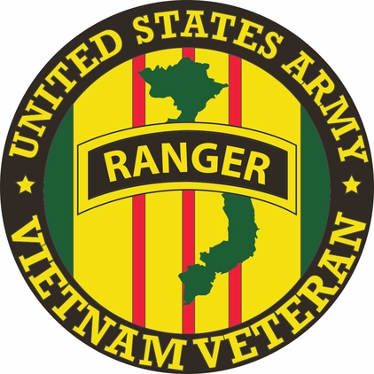 Ranger Vietnam Veteran Decal
