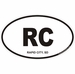Rapid City South Dakota Oval Decal