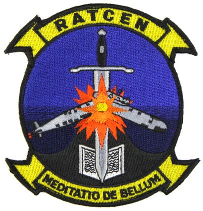 RATCEN - Naval Air Reserve Anti-Submarine Warfare Training Center 4" Patch - Velcro Back