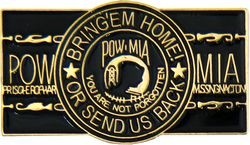 RECT POW/MIA Lapel Pin