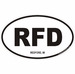 Redford Michigan Oval Decal
