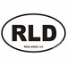 Redlands California Oval Decal