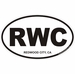Redwood City California Oval Decal
