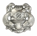 Regulation Navy Diver 1st Class Badge - Oxidized Finish