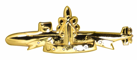 Regulation Size Officer SSBN Deterrent Patrol Pin - 20 Patrols