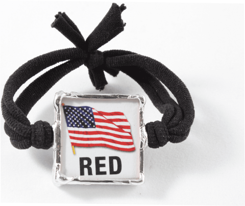 Remember Everyone Deployed "RED" Elastic Wristband