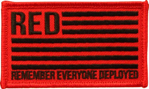 Remember Everyone Deployed patch - velcro backed