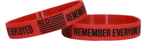 Remember the deployed "RED" bracelet