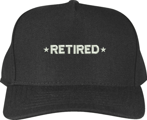 Retired Embroidered Cap