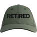 Retired Text Only USA Cap