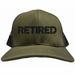 Retired Text Only USA Mesh-Back Cap