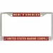 Retired' United States Marine License Plate Frame