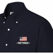 Retired with Flag Oxford Shirt