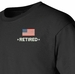 Retired with Flag T-Shirt