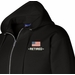 Retired with Flag Zip Hoodie