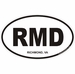 Richmond Virginia Oval Decal