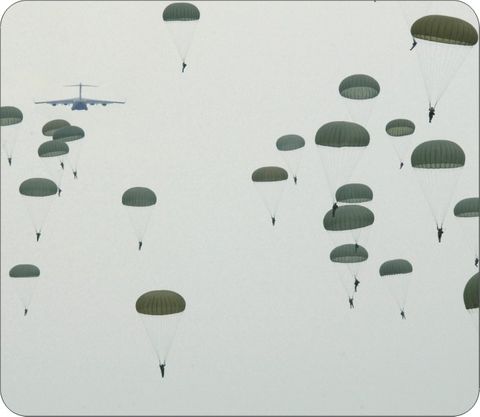 Ride to Normandy Range Mouse Pad