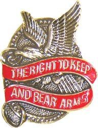 Right to Keep and Bear Arms 1-1/4" Lapel Pin