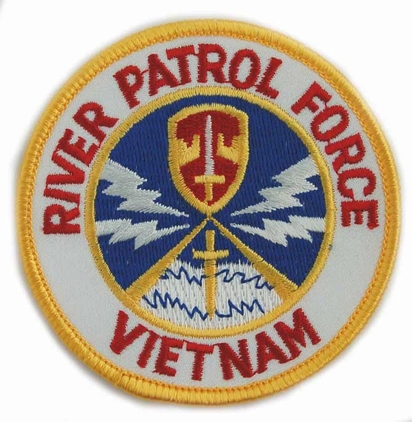 River Patrol Force Vietnam 4" Patch