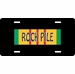 Rock Pile Vietnam License Plate
