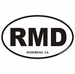 Rosemead California Oval Decal